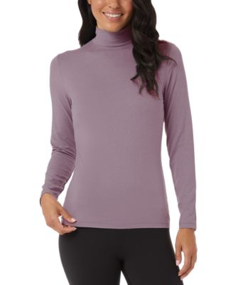 Women's Long-Sleeve Mock-Neck Top 