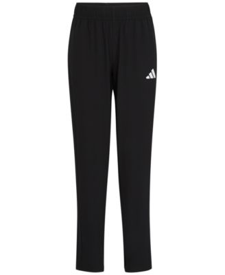 Big Boys Elastic-Waistband Woven 3-Stipe Stretch Pants	