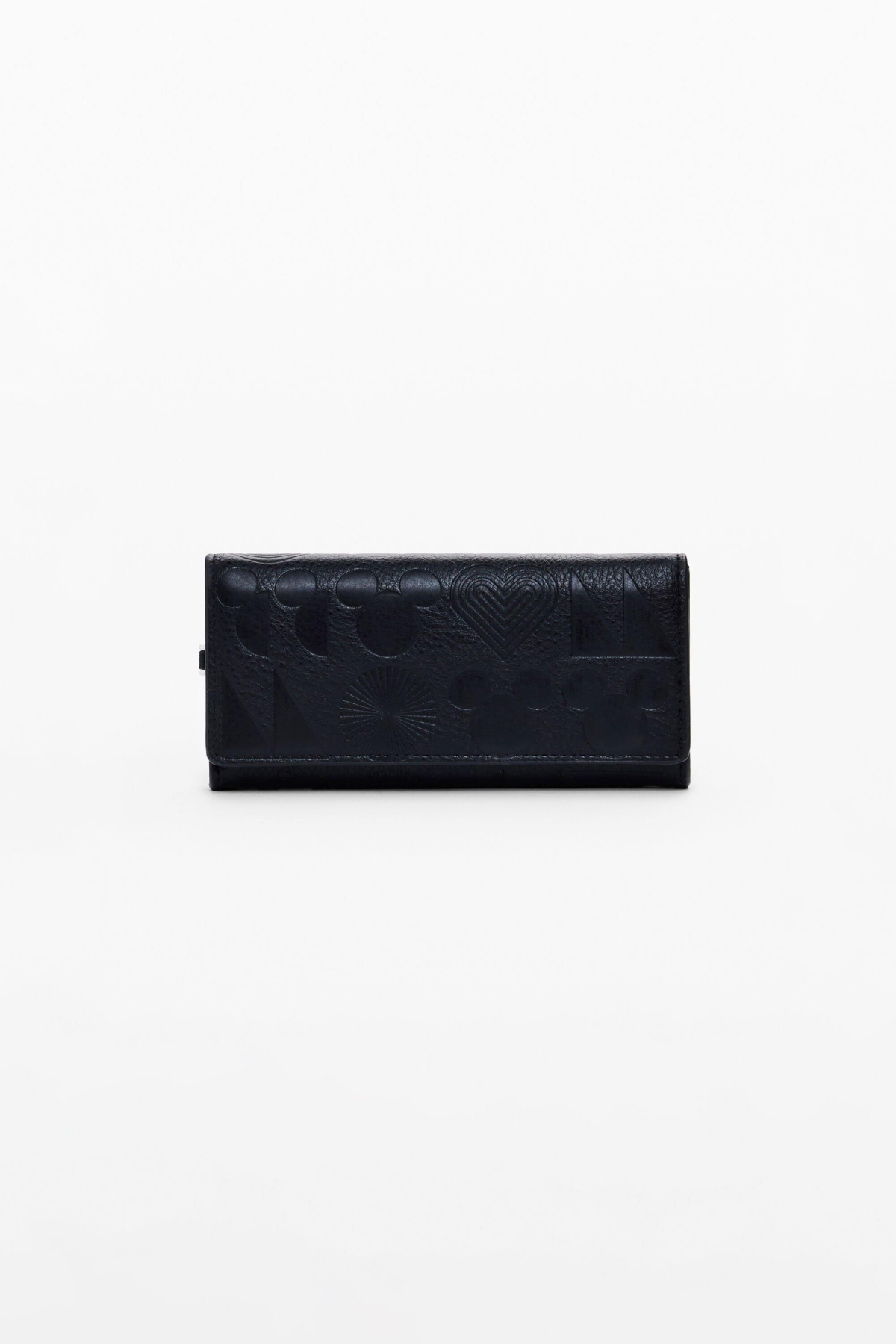 Women's Large Mickey Mouse wallet - Black
