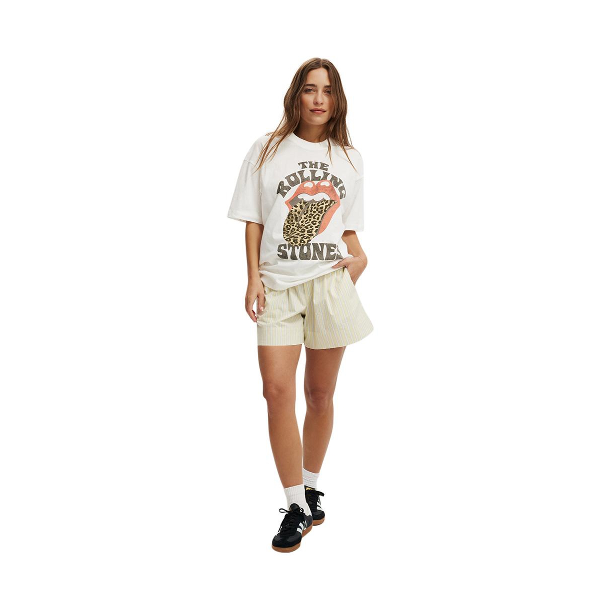 Cotton On Women's The Lcn Music Boxy Graphic Tee