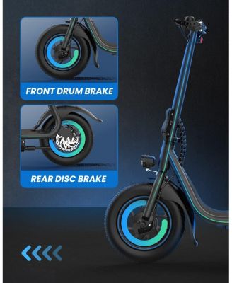 C1/C1 Pro Electric Scooter with Seat, 450W Powerful Motor up to 20/25 Miles Range, Foldable Electric Scooter for Adults Max Speed 15.5/18.6 Mph, Electric Scooter for Commuting with Basket