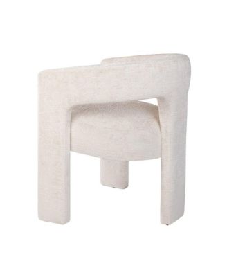 Gwen Modern Luxury Jacquard Fabric Upholstered Sculpture Armchair