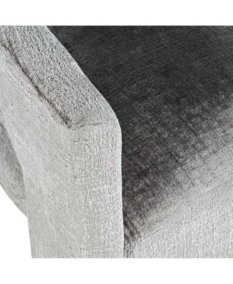 Gwen Modern Luxury Jacquard Fabric Upholstered Sculpture Counter Stool