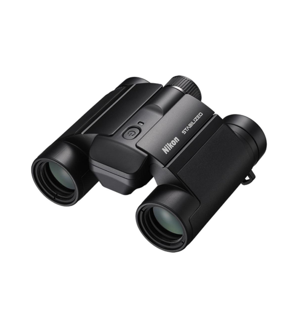 Nikon 10x25Stabilized Binoculars with Stabilization Technology - Black