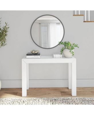 Solid Wooden Modern Accent Console Table / Sofa Table in Wood Finish