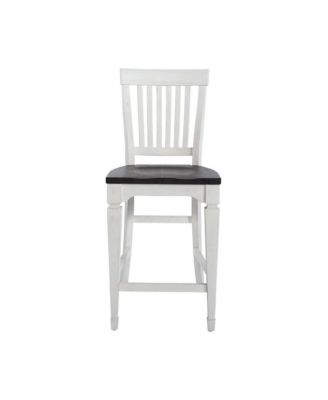 Counter Height Slat Back Chair