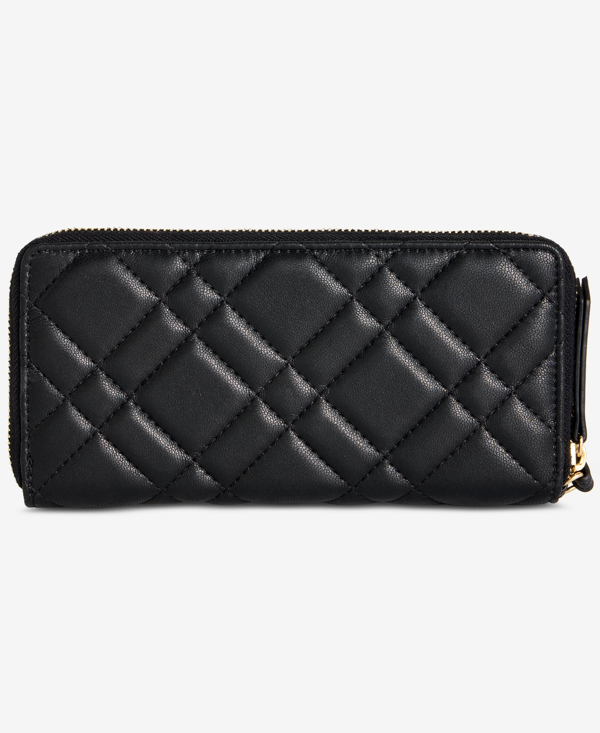 Inc International Concepts Hazel Zip-around Quilt Wristlet, Created For Macy's In Black