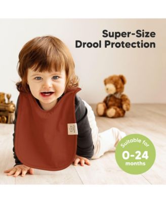 8-Pack Baby Bibs for Boys, Girls, Pull-on Bibs, Baby Drool Bibs for Baby Boy, Baby Girl, Baby Bib Unisex