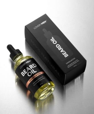 LoveryMen Sandalwood Beard Oil, 4 oz.