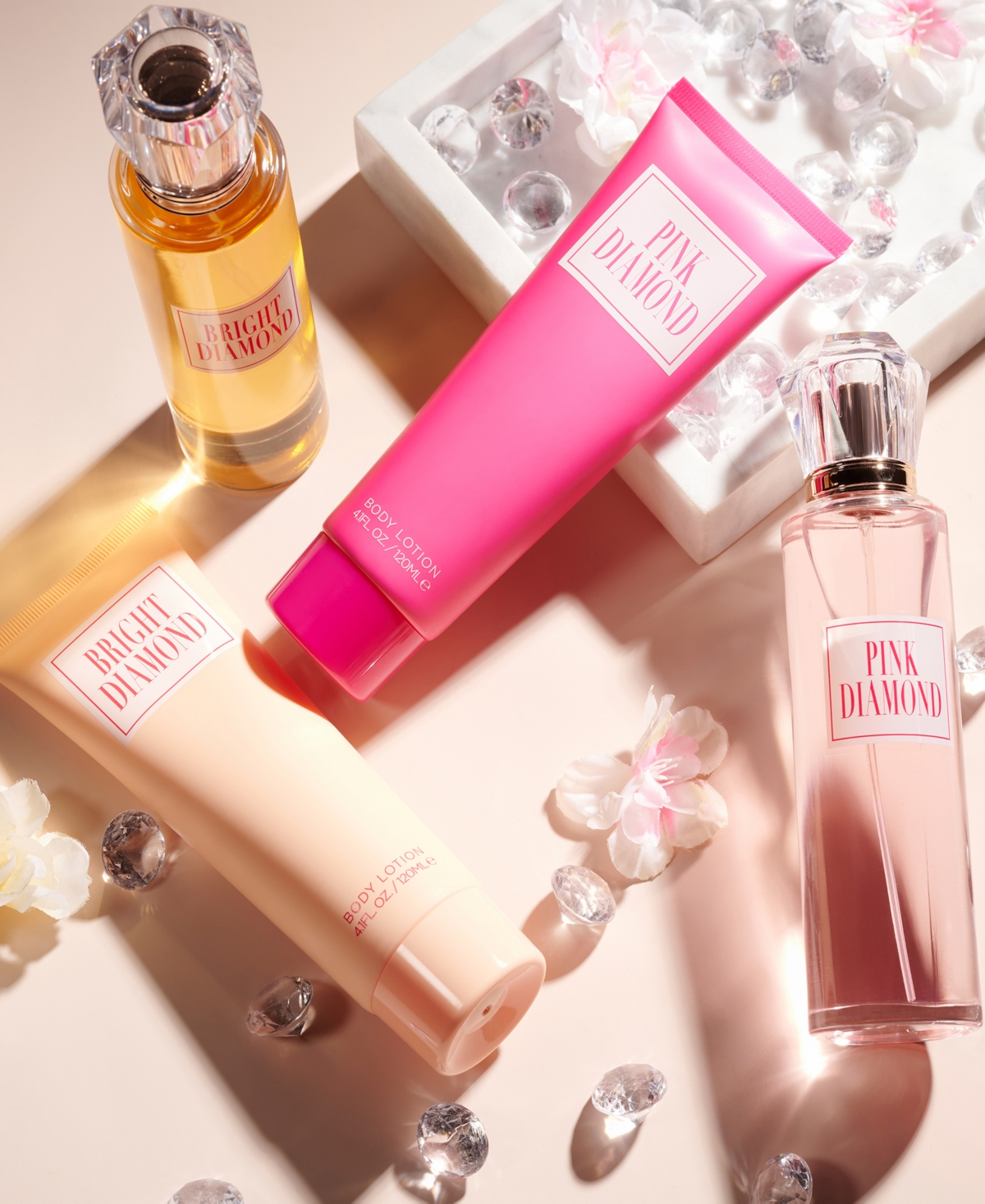 Lovery 4-pc. Deluxe Pink Diamond Body Care Gift Set In No Color