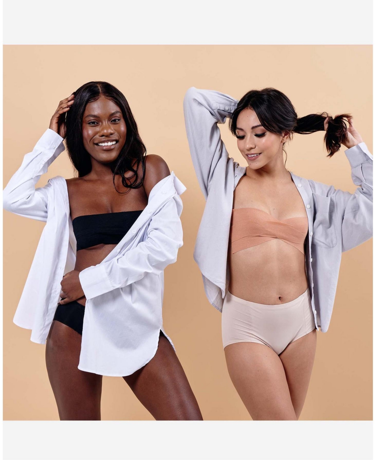 Risque Women's Breast Tape - Waterproof Sweat-Proof Boob Tape to help Contour and Lift -- Beige/khaki
