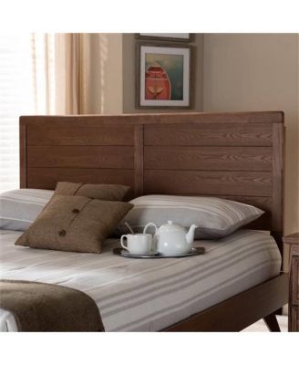 Wood Finish Farmhouse Headboard for Cozy and Stylish Bedrooms