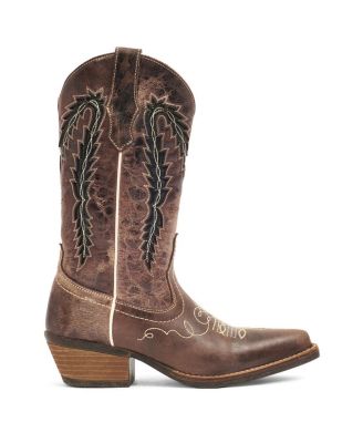 Women's Cowgirl Leather Boots By