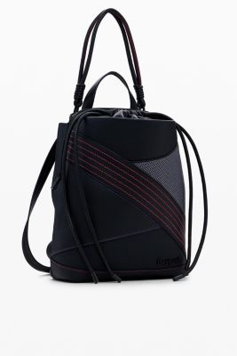 Women's Medium backpack with topstitching