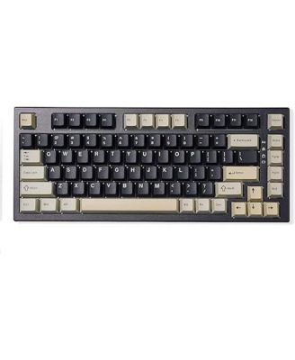 YZ75 75% Gasket Mechanical Keyboard,TKL Wireless Hot Swappable Bluetooth Gaming Keyboard with 4-Layer Padding,BT5.0/2.4Ghz/Type-C NKRO RGB Keyboard for Win/Mac Milk Switch