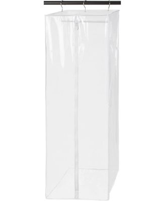 Garment Bag - Hanging Closet Organizer 54&amp;quot; - Zippered Cover with Rod