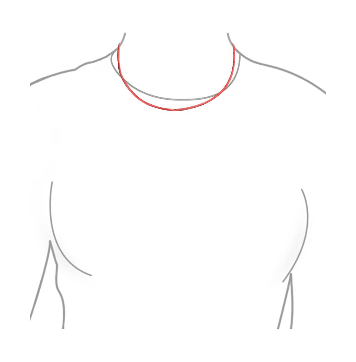 Bling Jewelry 1MM Satin Silk Chain Necklace Cord with Silver Lobster Clasp Various Colors