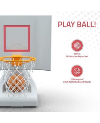 15 Inch Pool Shot Rock the House Pool Freestanding Basketball Hoop