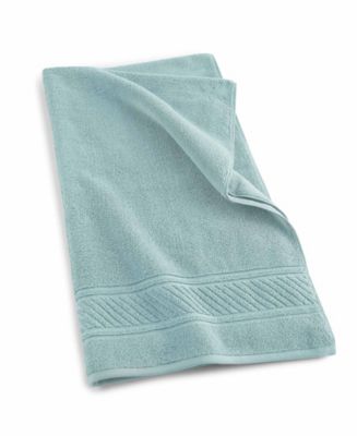 Martha Stewart Spa 100% Cotton Bath Towels, Exclusively at Macy’s in the color Ocean