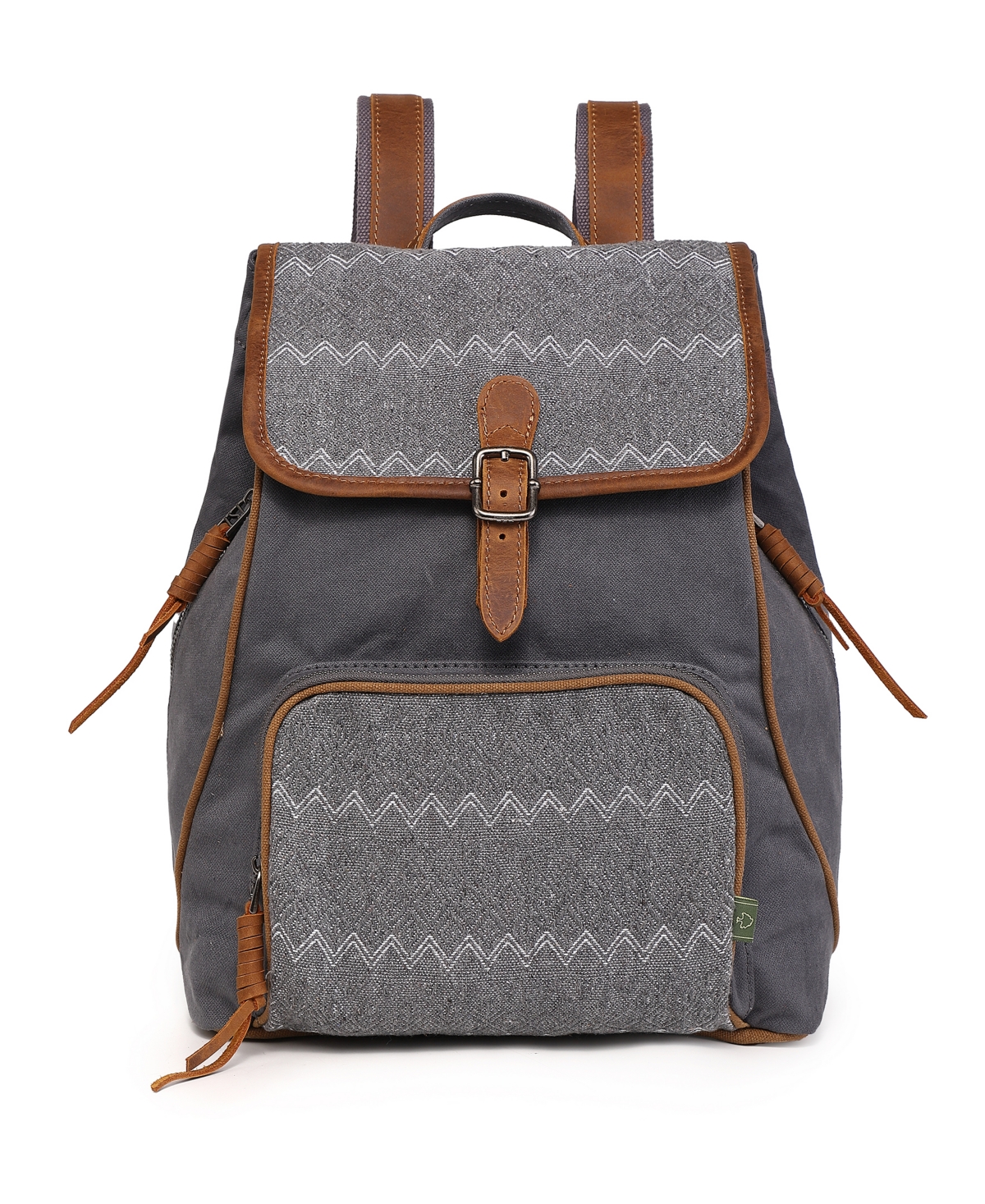 Oak Hill Canvas Backpack - Gray
