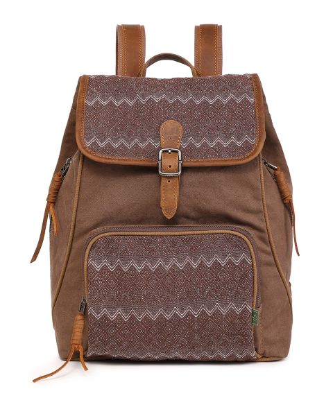 Рюкзак TSD BRAND Oak Hill Canvas, цвет: Коричневый