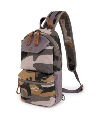 Mountain Leaf Top Handle Sling Bag