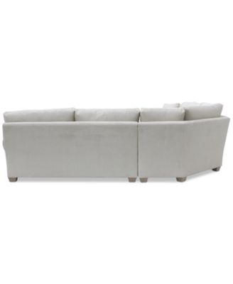 Reiter Fabric 3-Pc. Sectional Sofa, Exclusively at Macy's