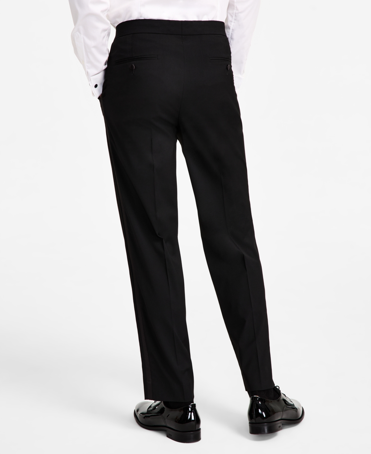 NAUTICA MEN'S MODERN-FIT STRETCH TUXEDO SUIT 
