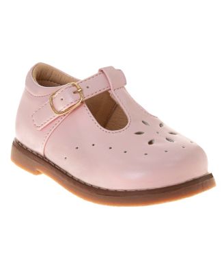 Infant Slip-Resistant Flat T-Strap Shoes