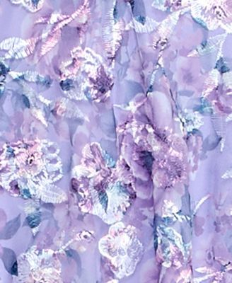 Juniors' Floral-Embroidered Corset Gown, Created for Macy's