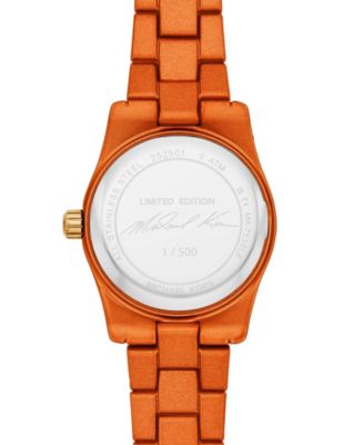 Women's Limited-Edition Lexington Three-Hand Orange Stainless Steel Watch, 26mm