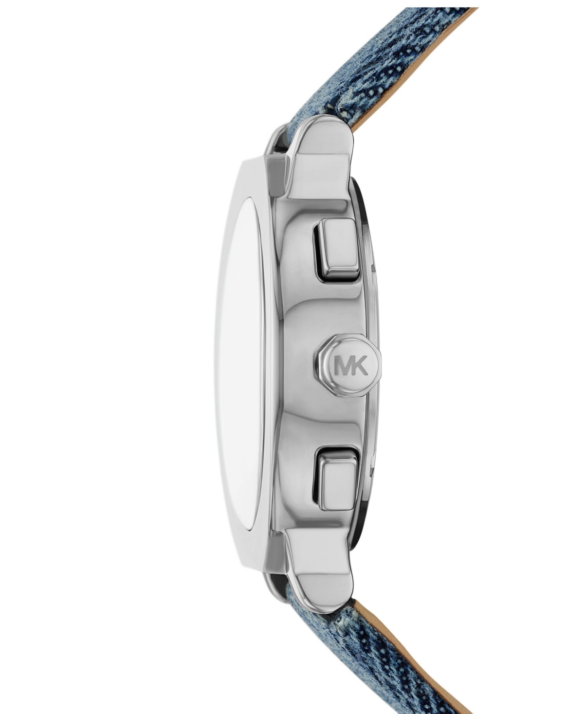 MICHAEL KORS WOMEN'S GRAMERCY CHRONOGRAPH BLUE DENIM WATCH, 40MM 
