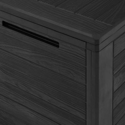 Storage Box Anthracite Polypropylene 30.7x17.3x21.7 in