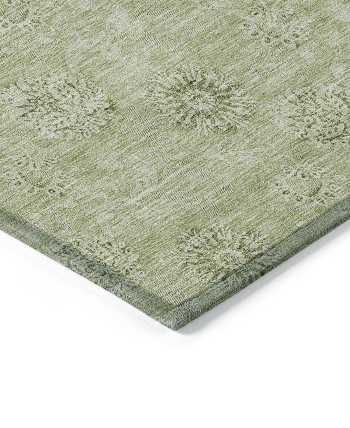 Addison Chantille Acn789 2'6''x3'10'' Area Rug In Sage