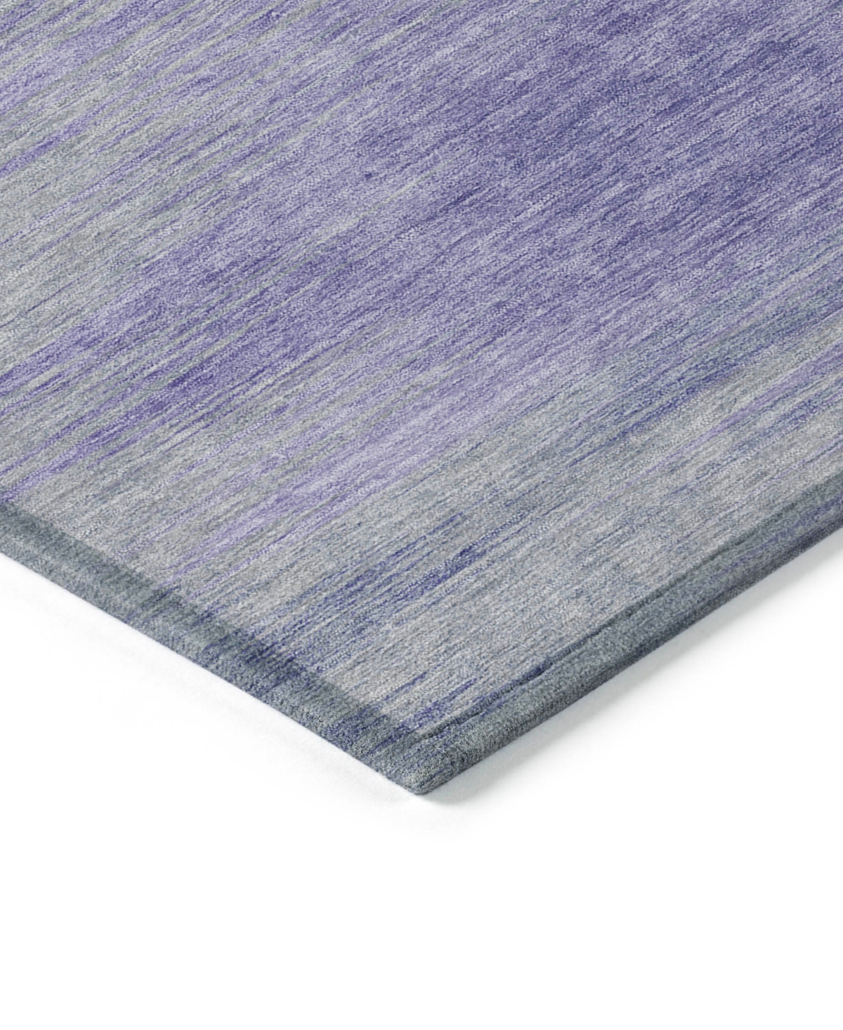 Addison Chantille Machine Washable Acn794 2'6''x3'10'' Area Rug In Plum