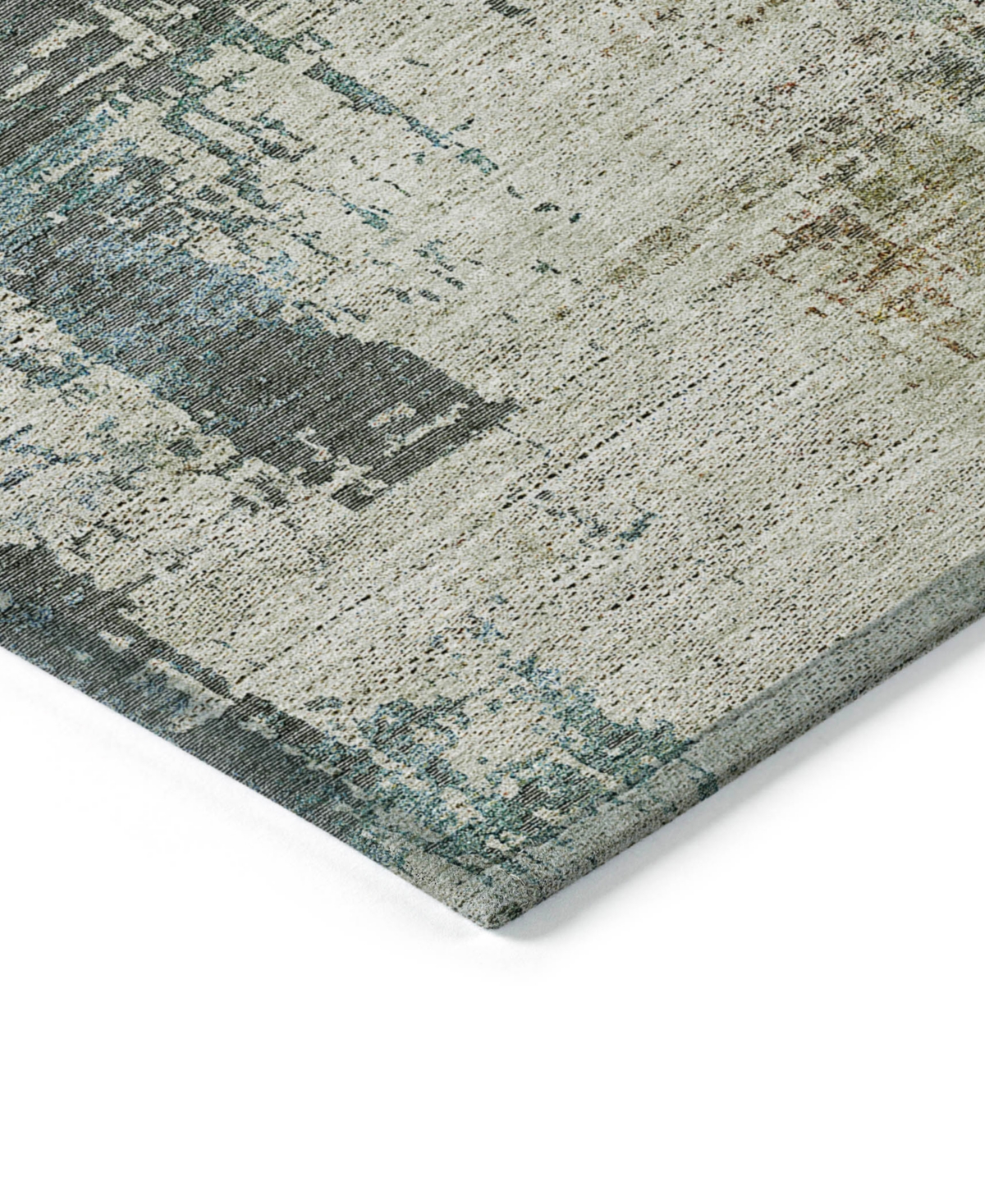 Addison Chantille Machine Washable Acn797 2'6''x3'10'' Area Rug In Sage