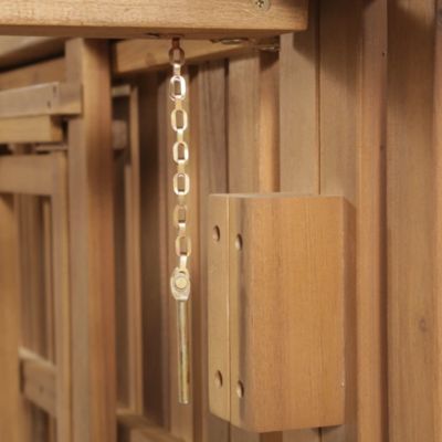 Sunbed Natural wood Solid acacia wood, oil finish Standard