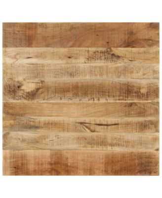 Dining Table Solid Mango Wood 32.3"x31.5"x29.9"