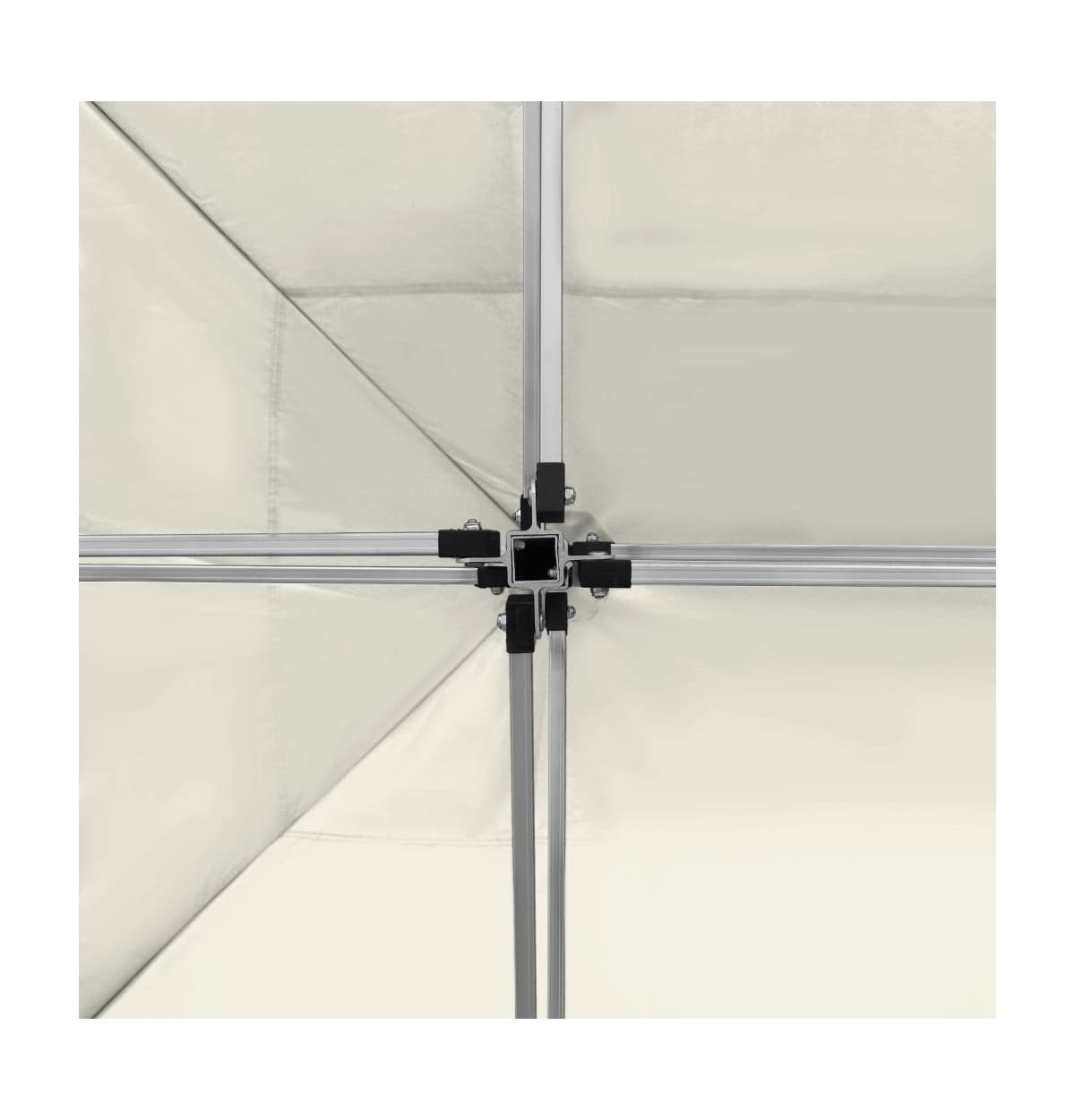 Professional Folding Party Tent Aluminum- Cream