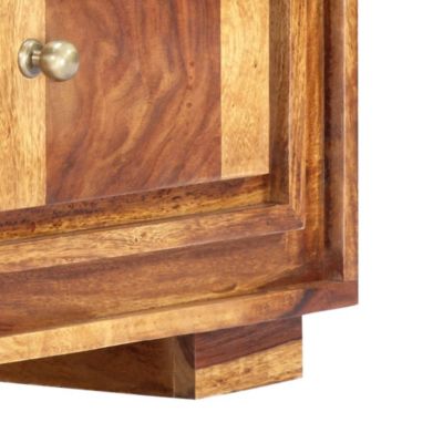 TV Stand 46.5"x11.8"x15.7" Solid Wood Acacia