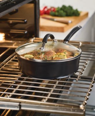 Cucina Ceramic Nonstick 3-Quart Saute Pan with Lid