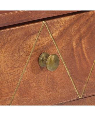 Console Table 35.4"x13.8"x29.9" Solid Acacia Wood