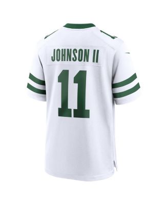 Men's Jermaine Johnson II Legacy White New York Jets Game Jersey