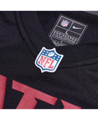 Men's Kirk Cousins Black Atlanta Falcons Alternate Game Player Jersey