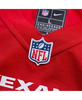 Men's Nico Collins Red Houston Texans Alternate Game Jersey