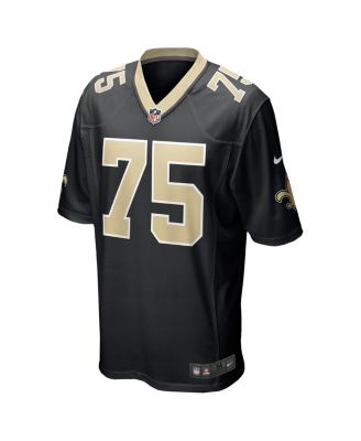 Men's Taliese Fuaga Black New Orleans Saints Player Game Jersey