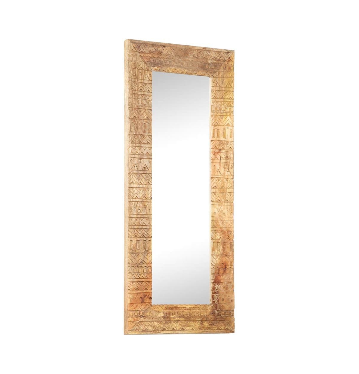 vidaXL Hand-Carved Mirror 43.3