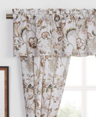 Esmeralda Tailored Window Valance, 80" x 17"