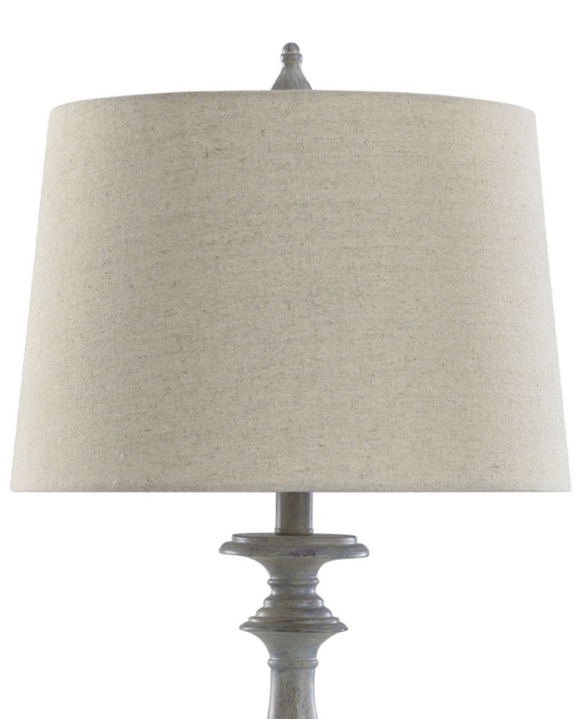STYLECRAFT HOME COLLECTION 31" METAL CROMWELL TRADITIONAL BALUSTER TABLE LAMP 