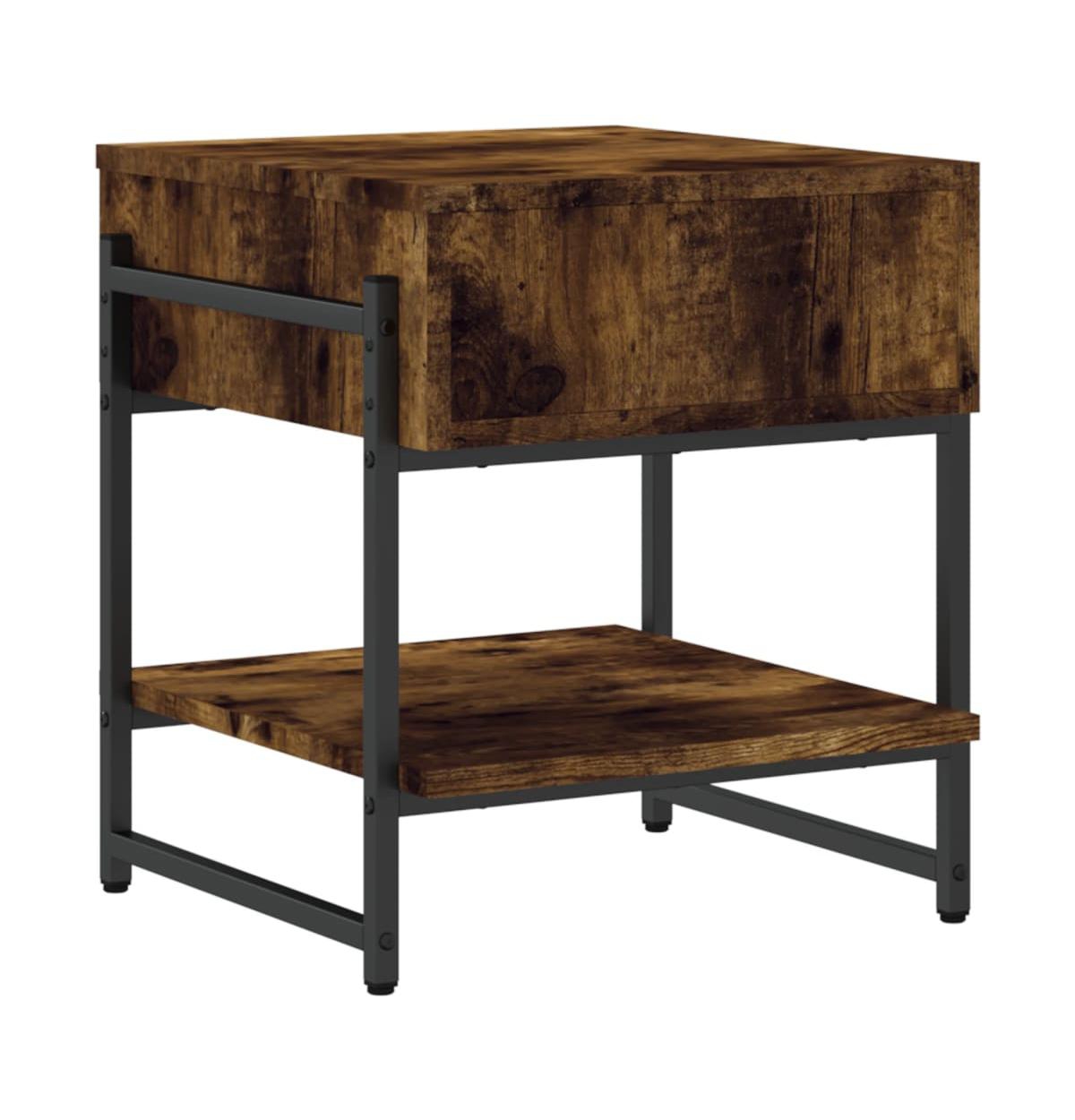 vidaXL Coffee Table Smoked Oak 15.7
